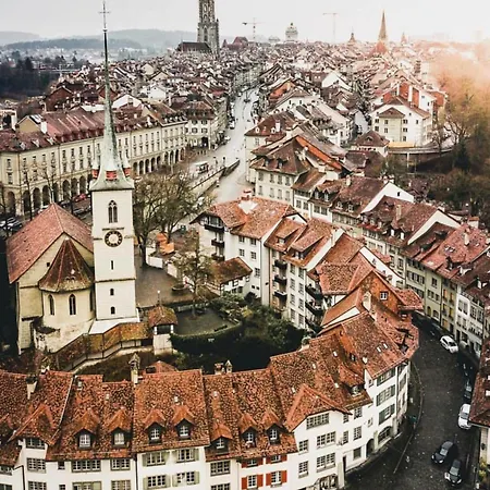 Historic Cathedral View In The Heart Of 4th Floor - No Lift 公寓 伯尔尼